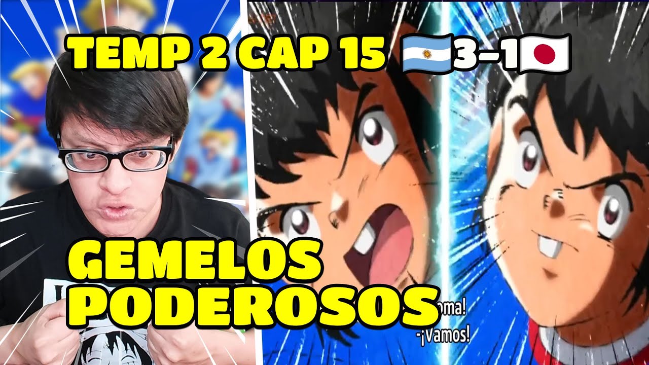 🇦🇷3-1🇯🇵 ÉPICA JUGADA DE LOS GEMELOS 😱 | Reacción al Capítulo 15 de Capitán Tsubasa Temporada 2