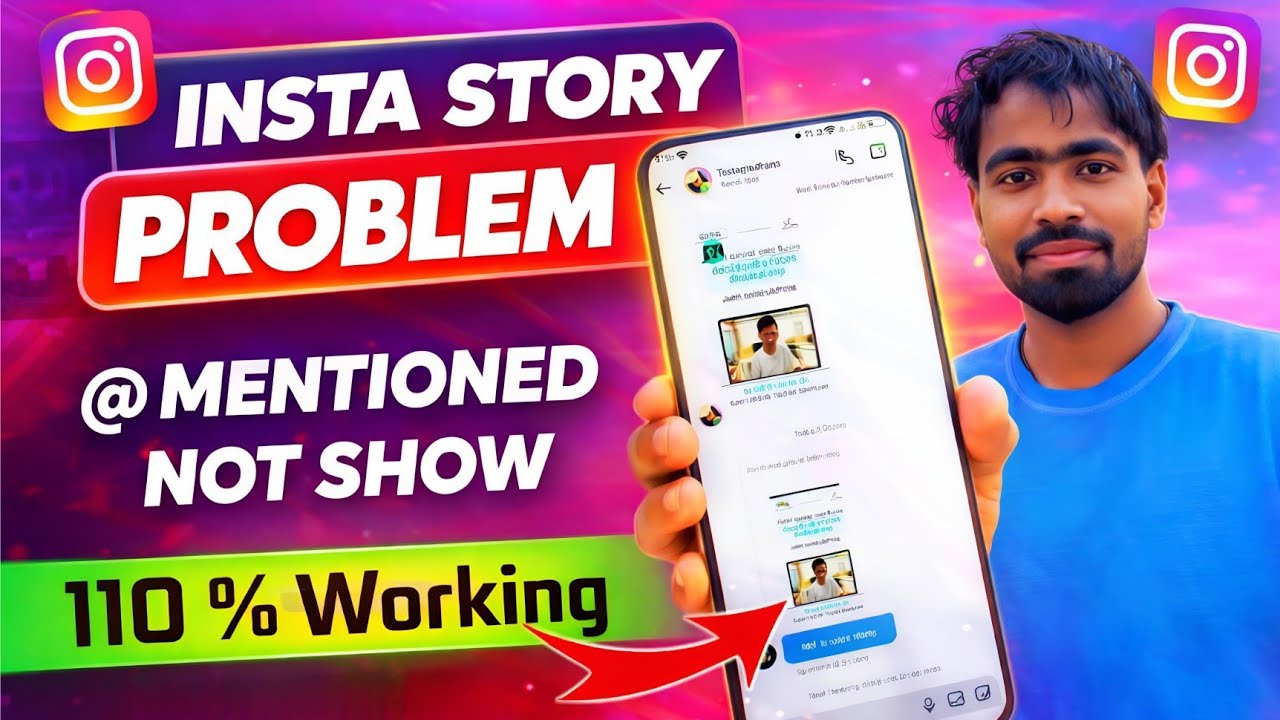 Instagram Mention In Story Problem 2026 | Fix Instagram Story Mention Problem #instagramstory