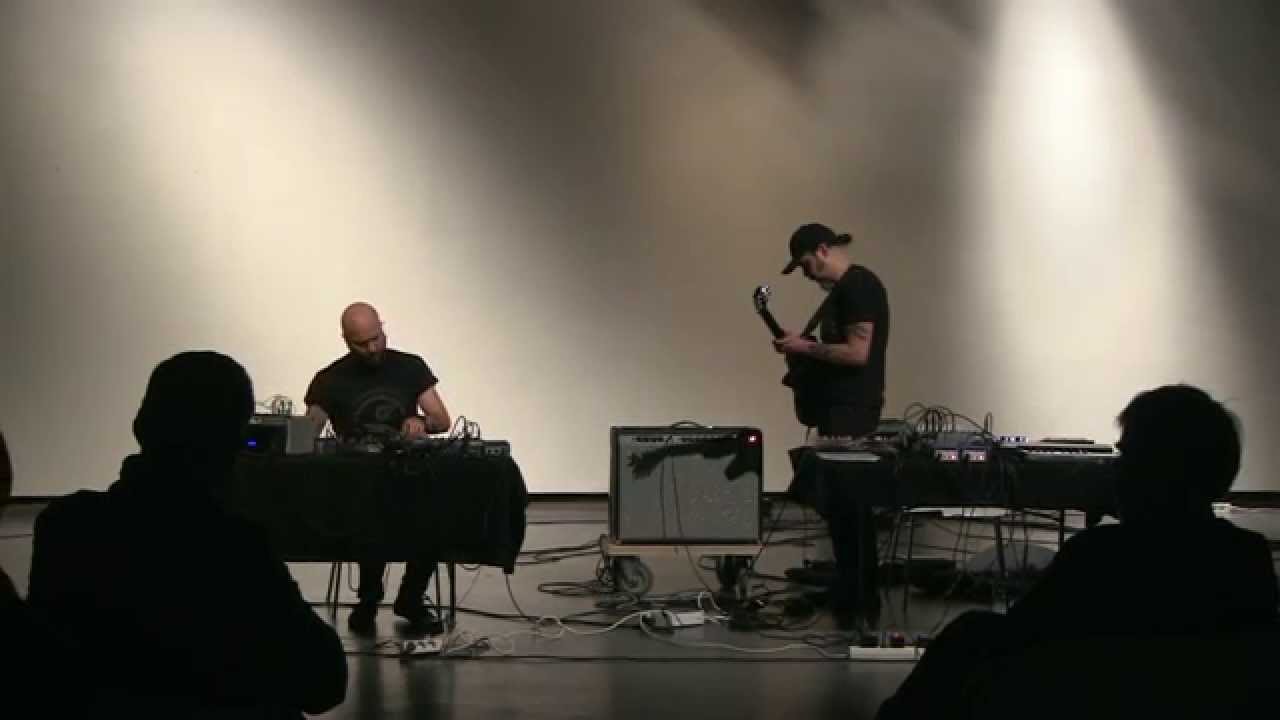 Mika Vainio and Joachim Nordwall at Henie Onstad Kunstsenter