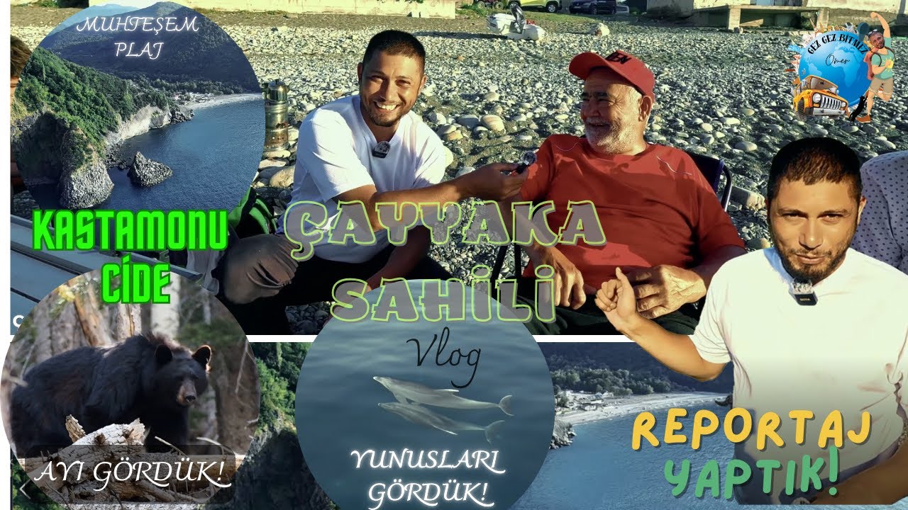 ÇAYYAKA KÖYÜ SAHİL  -KASTAMONU CİDE ÇAYYAKA - CİDE GEZİLECEK YERLER #kastamonucide  #djimini4pro