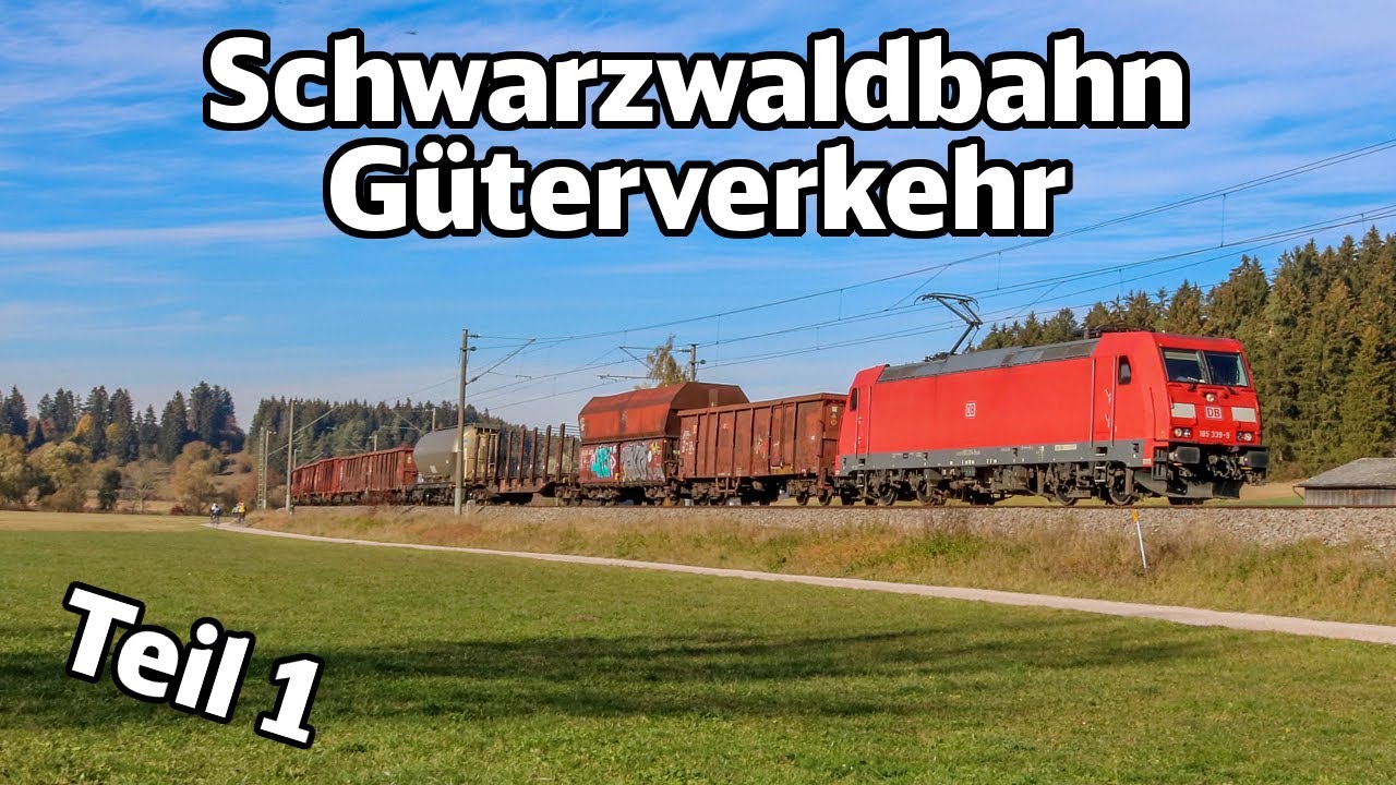 G&uuml;terverkehr auf der Schwarzwaldbahn im Jahr 2018 | Teil 1