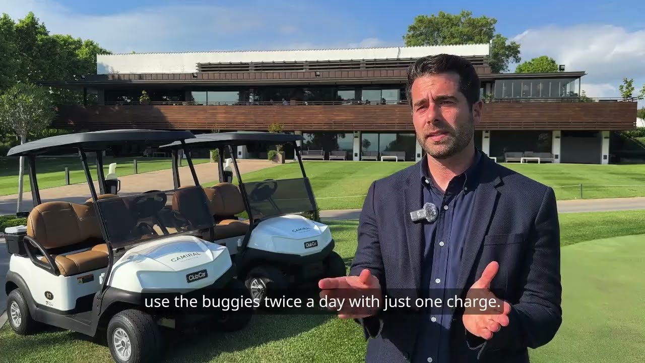 Club Car at Camiral, the 2031 Ryder Cup Host Venue