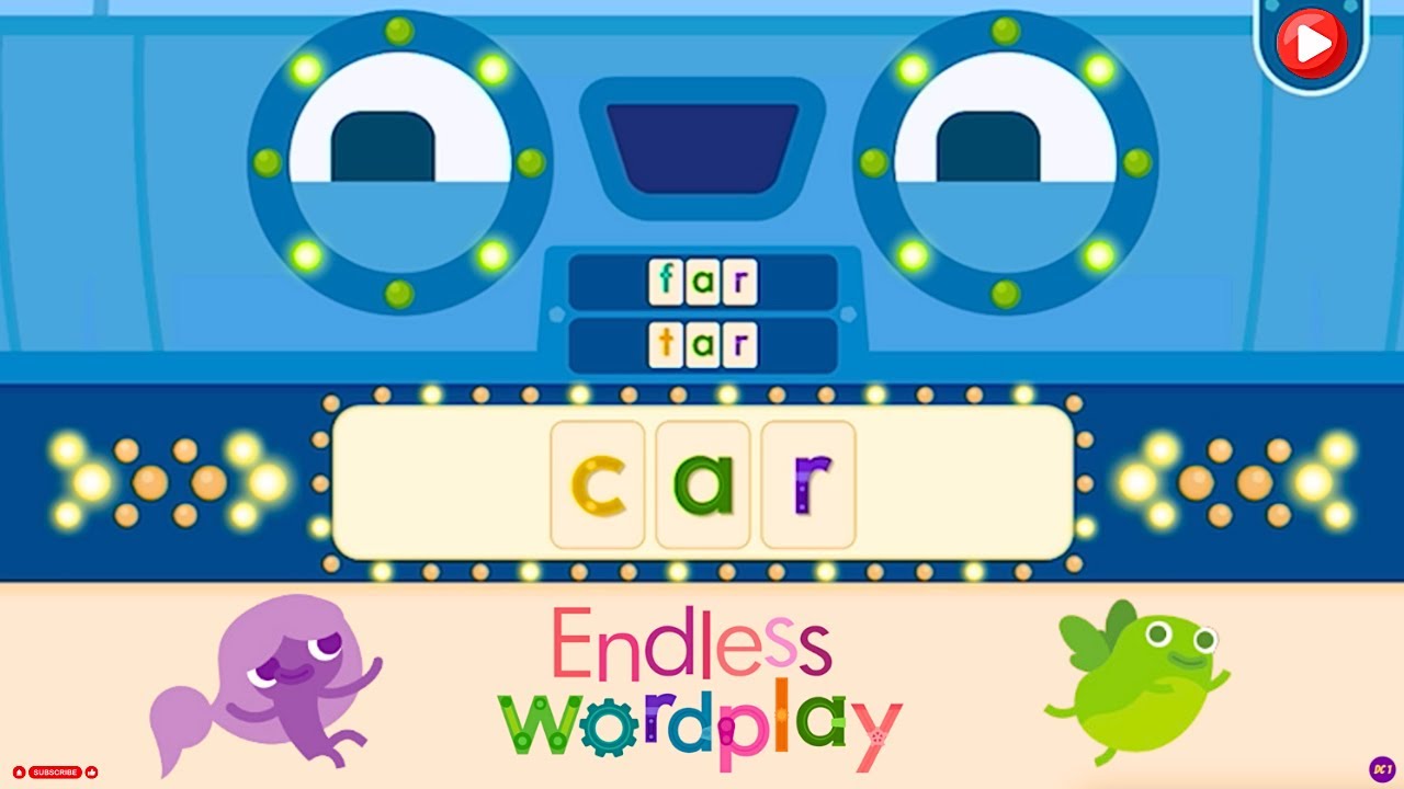 Endless Wordplay: Master Reading & Spelling with FAR, TAR & CAR | Easy English Words Tutorial