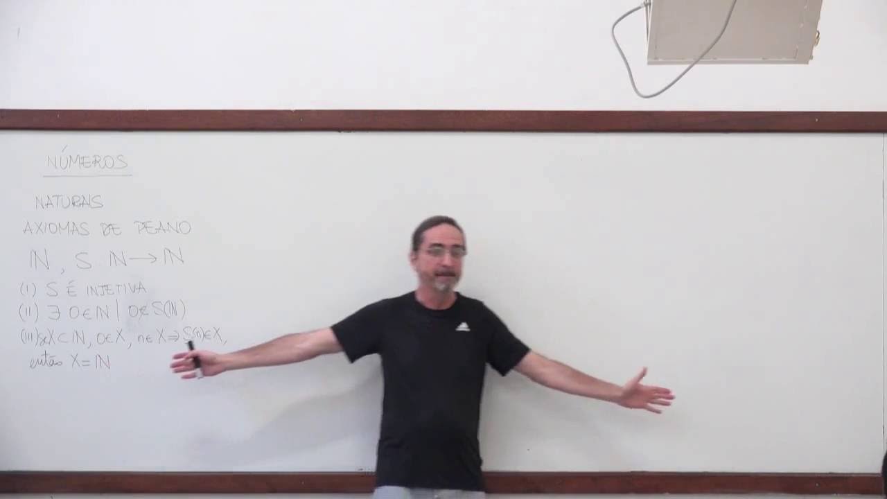 Análise Real - aula 1 Números. Os Naturais. Construções dos Inteiros, dos Racionais e dos Reais