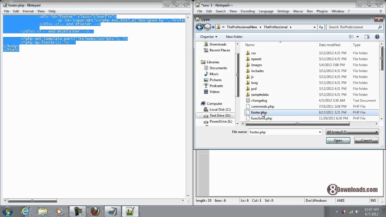 Notepad ++ VS. Windows Notepad. Product comparison