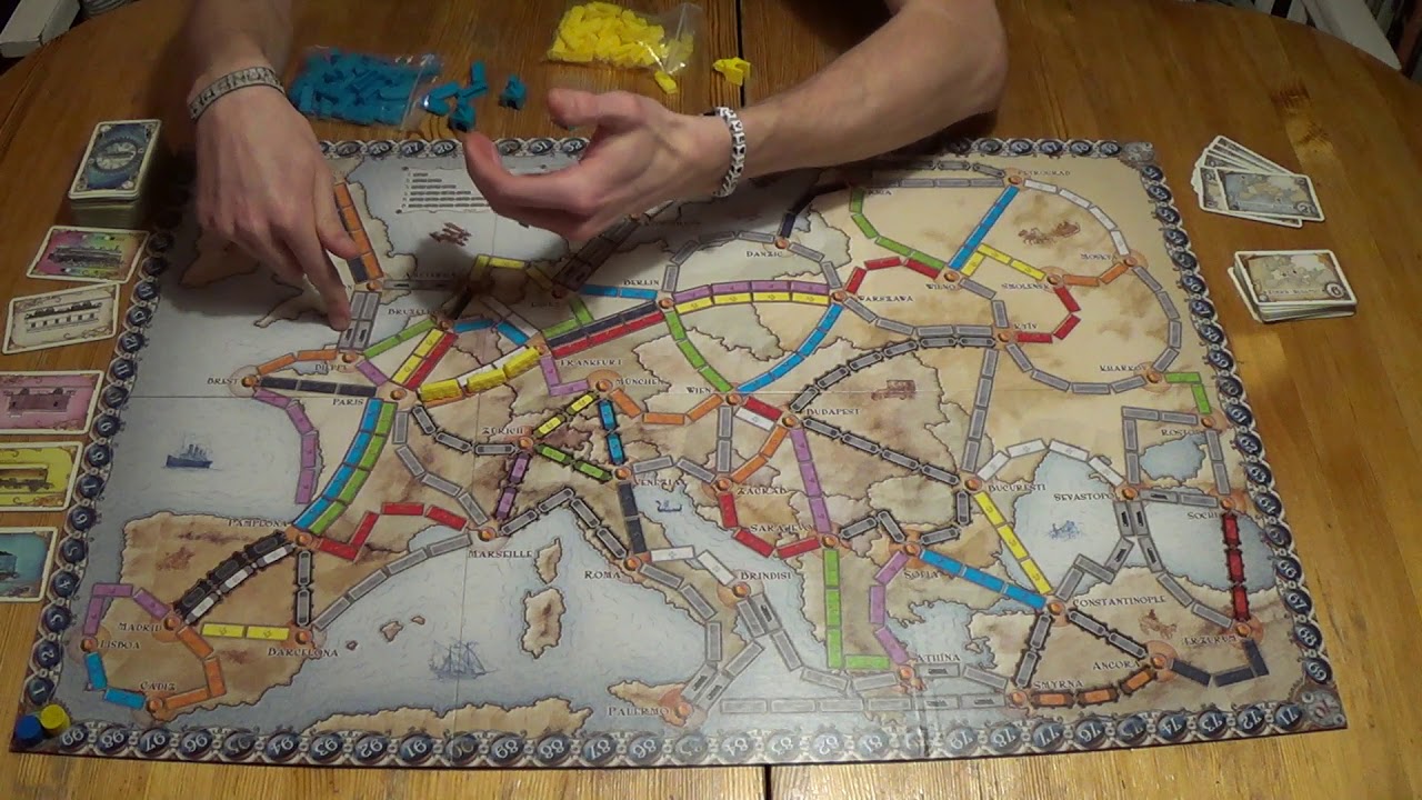 Bit för bit - Ticket To Ride Europe
