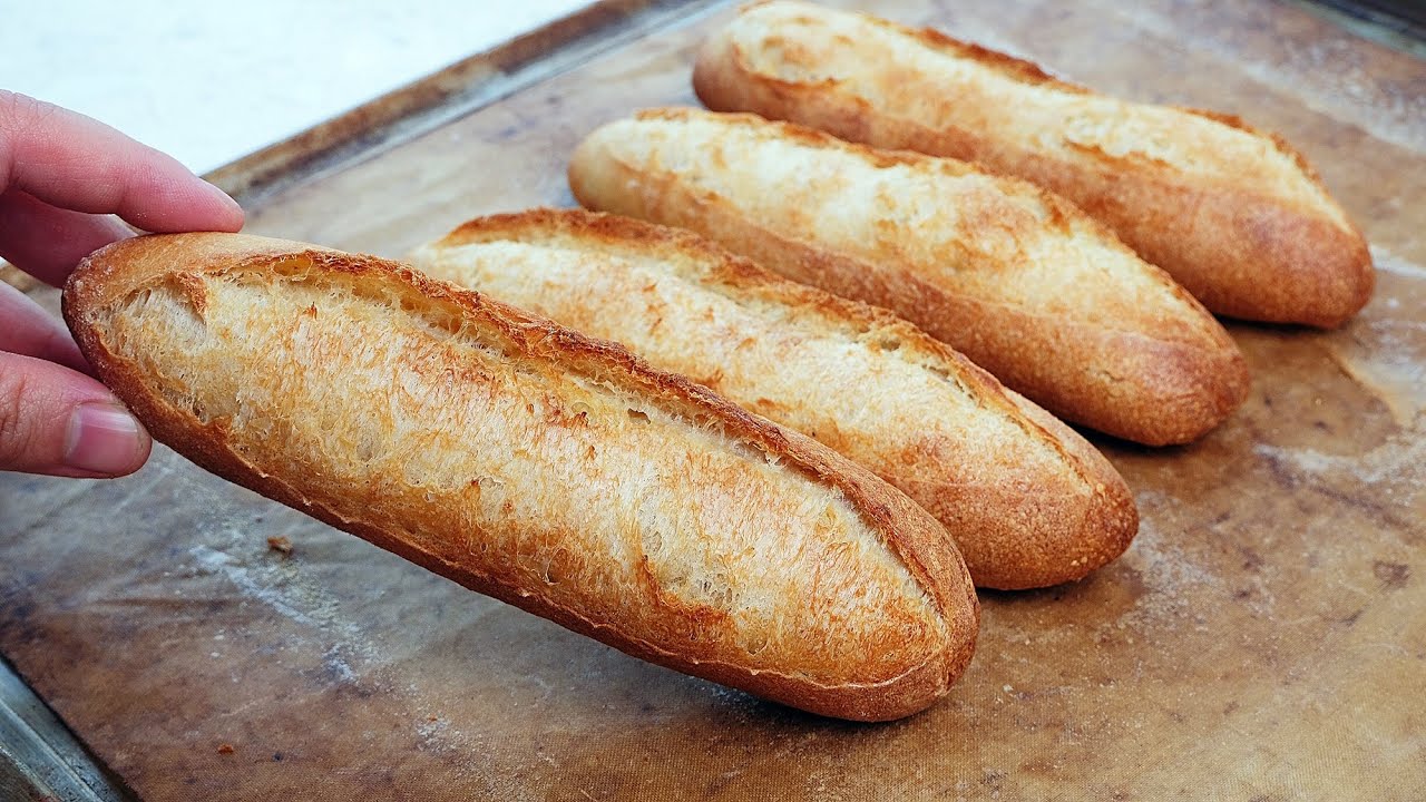 家庭版Mini法棍 Ficelles| 法国传统面包食谱 | pain traditionnel français