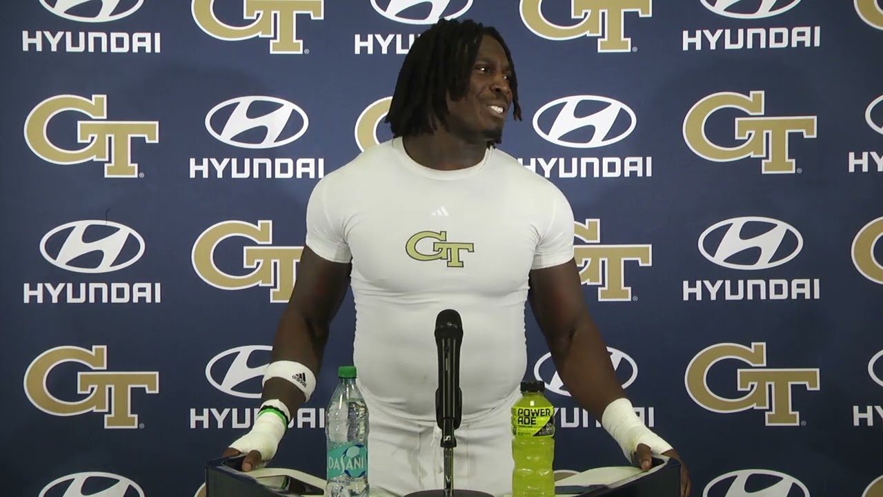 GT FB: Jordan Walker media availability (2026 Spring Practice)
