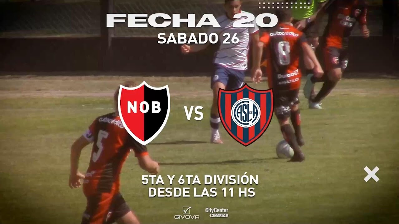 [EN VIVO] Newell’s vs. San Lorenzo - 5ta. y 6ta. División