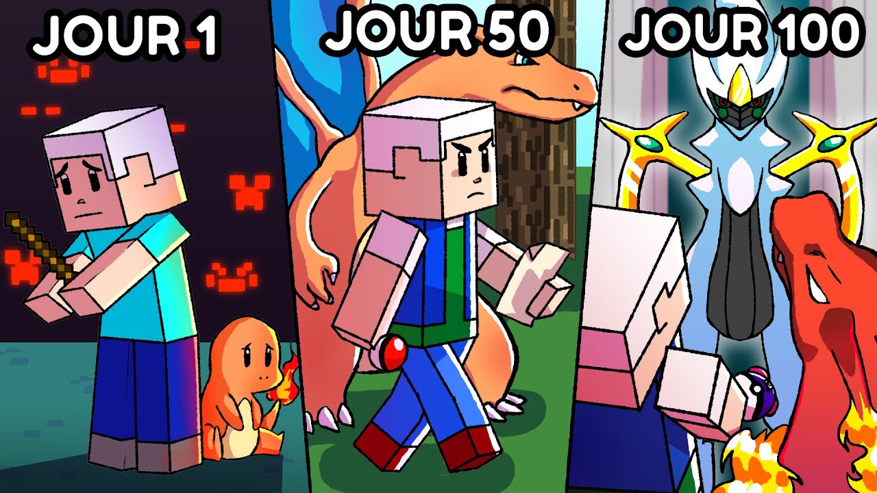 J'ai survécu 100 jours sur Pixelmon... Voici ce qu'il s'est passé