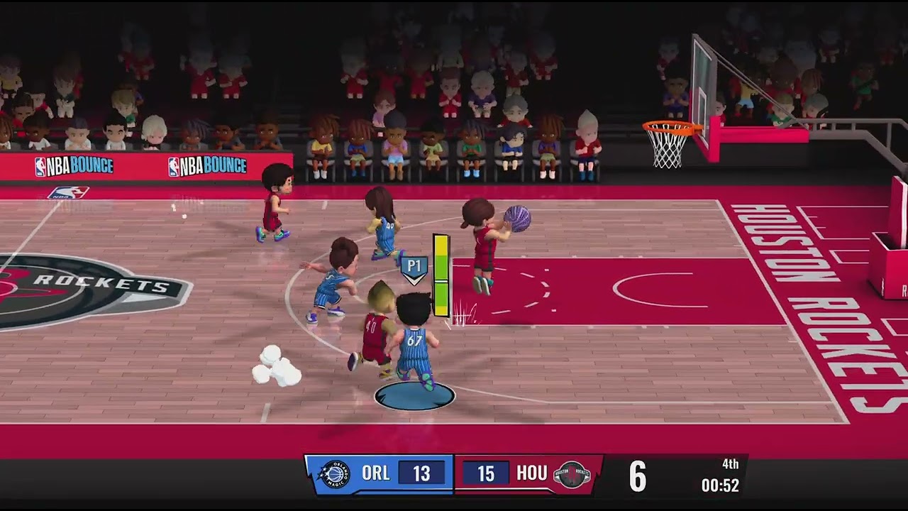 NBA BOUNCE Game 033 Orlando Magic vs Houston Rockets
