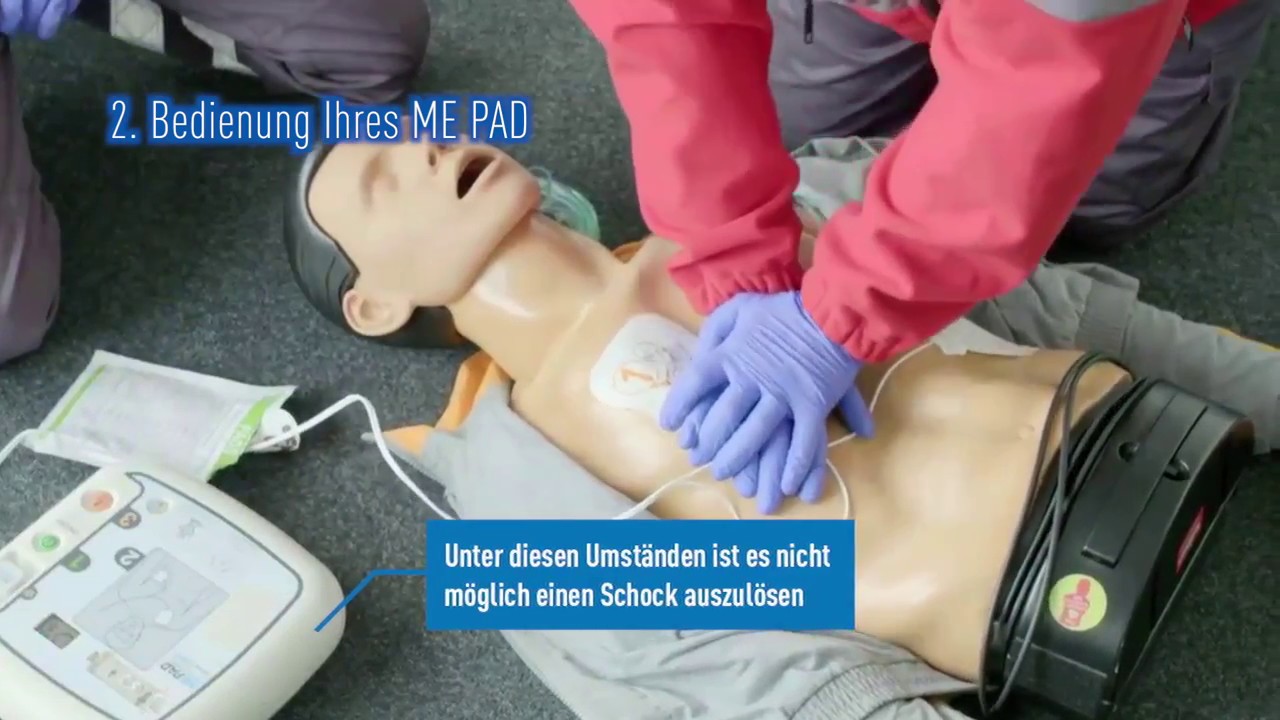 medical ECONET GmbH - Einführungsvideo ME PAD Defibrillator (dt. Version)