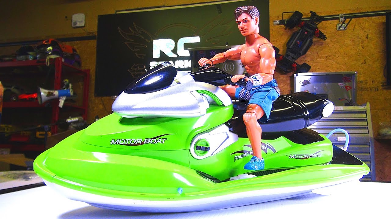 1/6 Scale Brushless RC Jet Ski / Sea Doo / Wave Runner - Custom Build -  Up to 4s LiPo! Unboxing