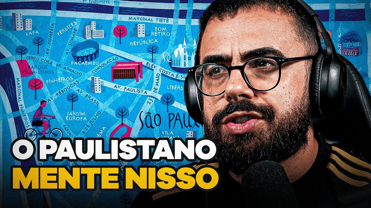 Porque PAULISTANO MENTE sobre ONDE MORA? | CORTES do EDSON CASTRO