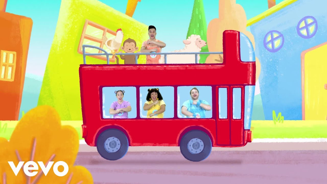 The Melobies - The Wheels On The Bus: Animal Version (Official Music Video)