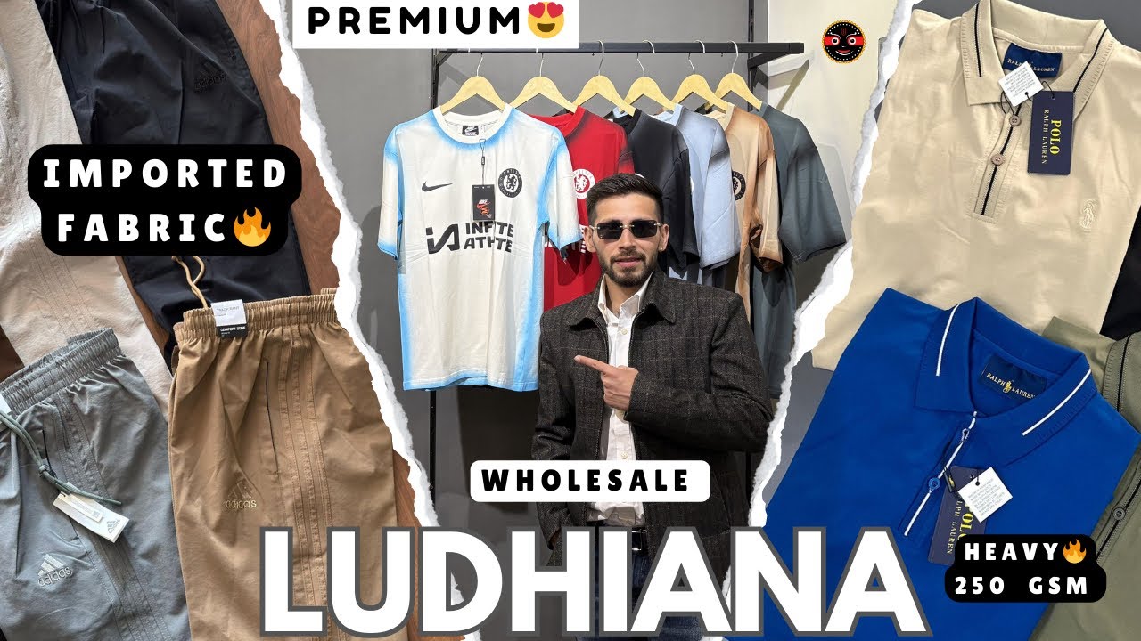 Premium T-Shirt Wholesale in Ludhiana 🔥| Cotton Lycra T-shirt Manufacturer in Ludhiana ✅