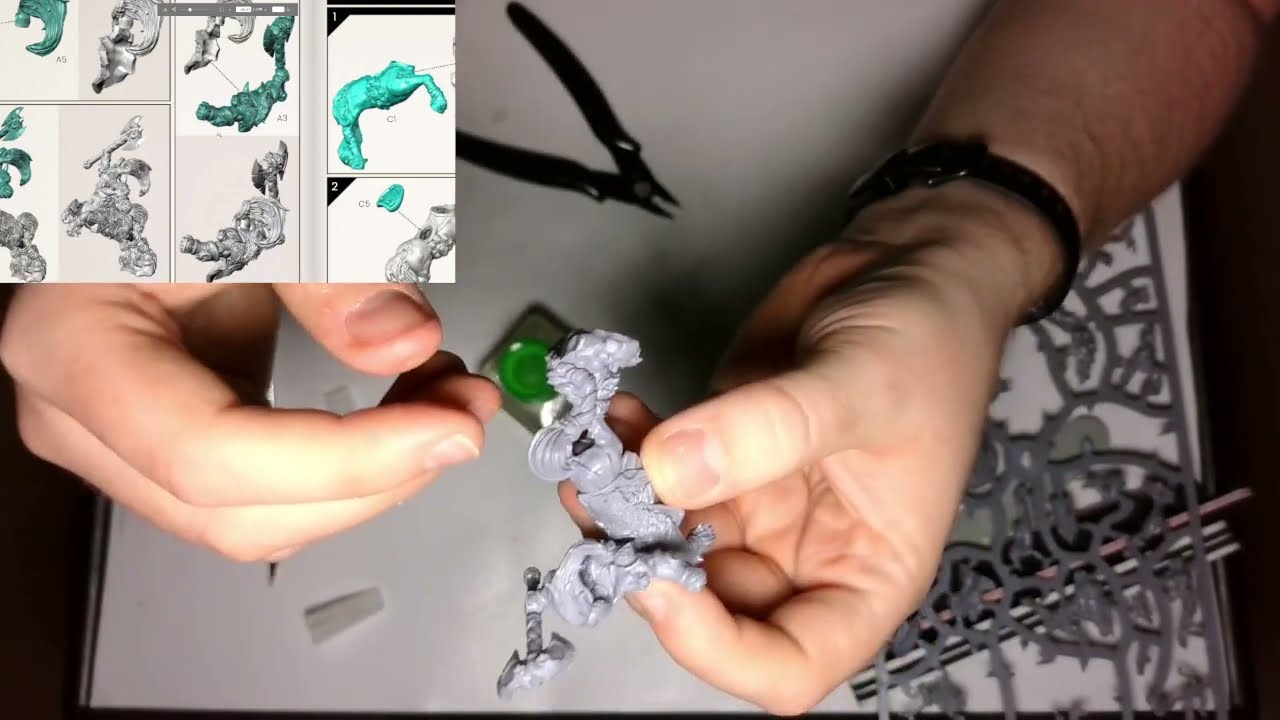 Lets Build: Dungeons & Lasers: World of Deuslair Miniatures Part 5
