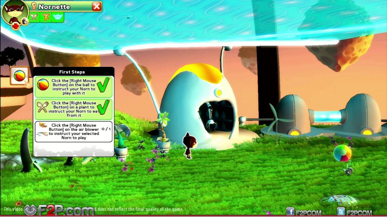 Creatures Online (former Creatures 4) Gameplay Demo (1080p)