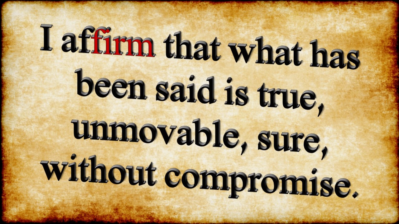 Amen - what does it mean?