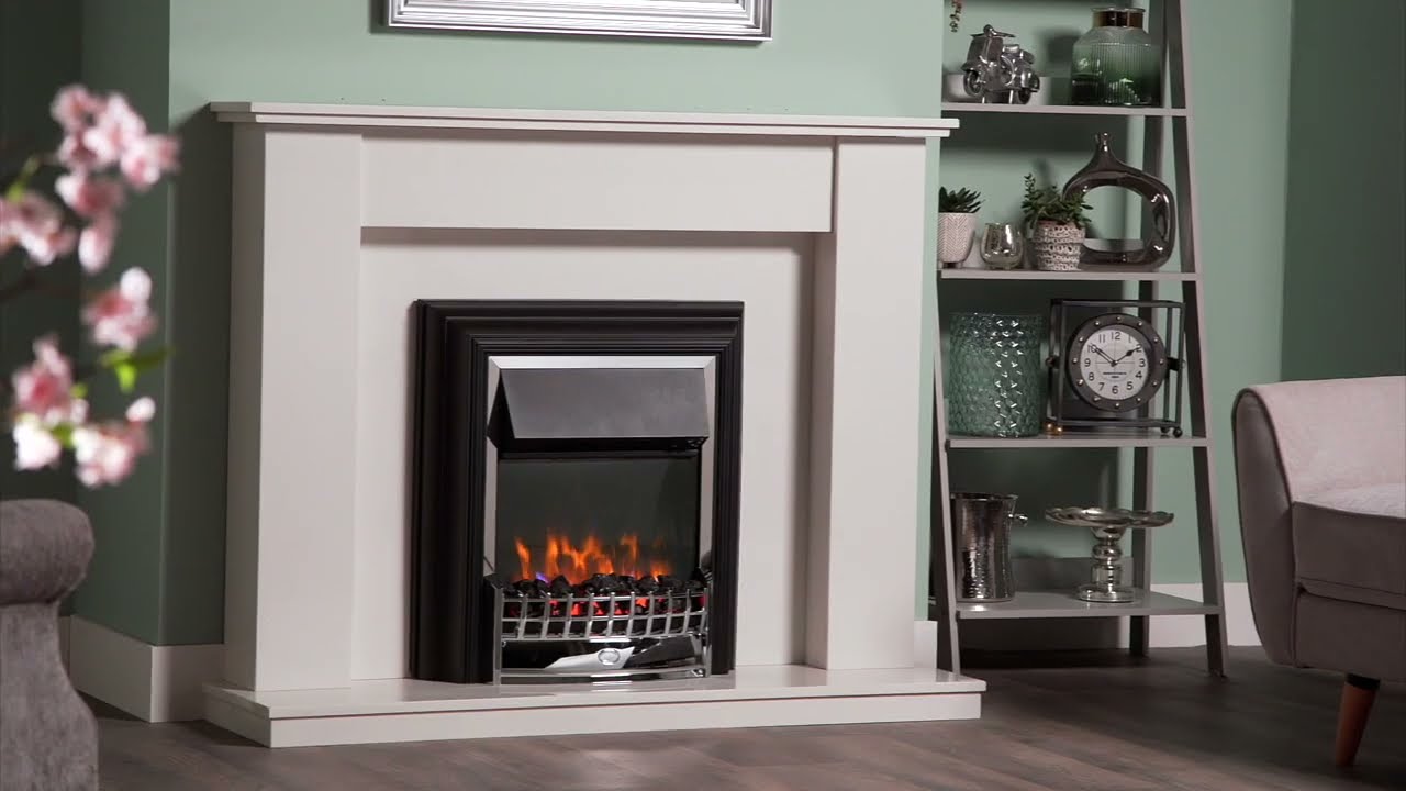 Dimplex Cheriton Deluxe Optiflame Freestanding Electric Fire Video