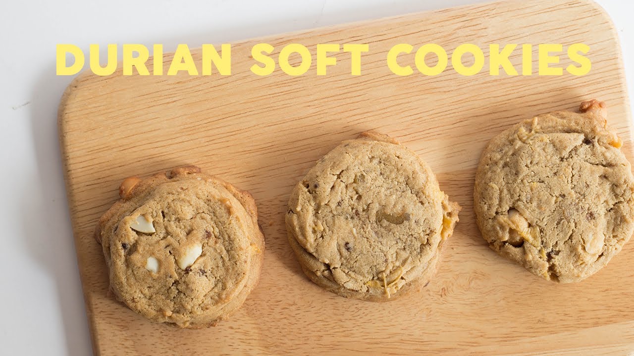 คุกกี้ทุเรียน แบบนิ่ม (Durian Soft Cookies) | miLdly made