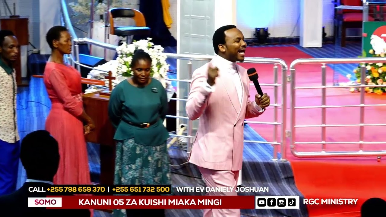 KANUNI TANO ZA KUZINGATIA ILI UISHI MIAKA MINGI | EV DANIELY JOSHUNA | RGCM GOBA CENTER