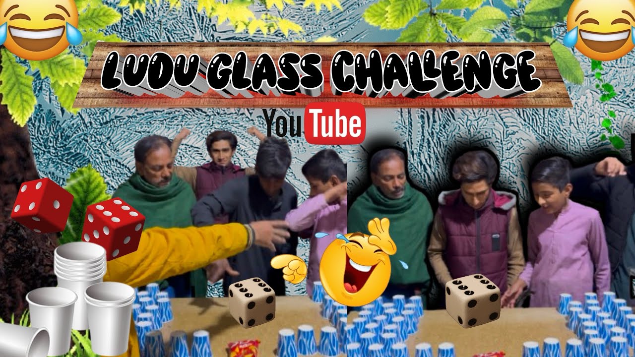 Ludu Glass Challenge 😭 #funny #comedy #viral#trending #crazy #fyp #shorts