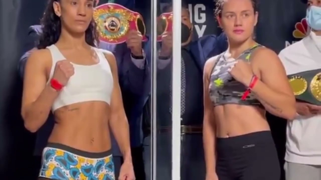 Amanda Serrano (39-1 29kos) FACE OFF with Daniela Bermudez | esnews boxing