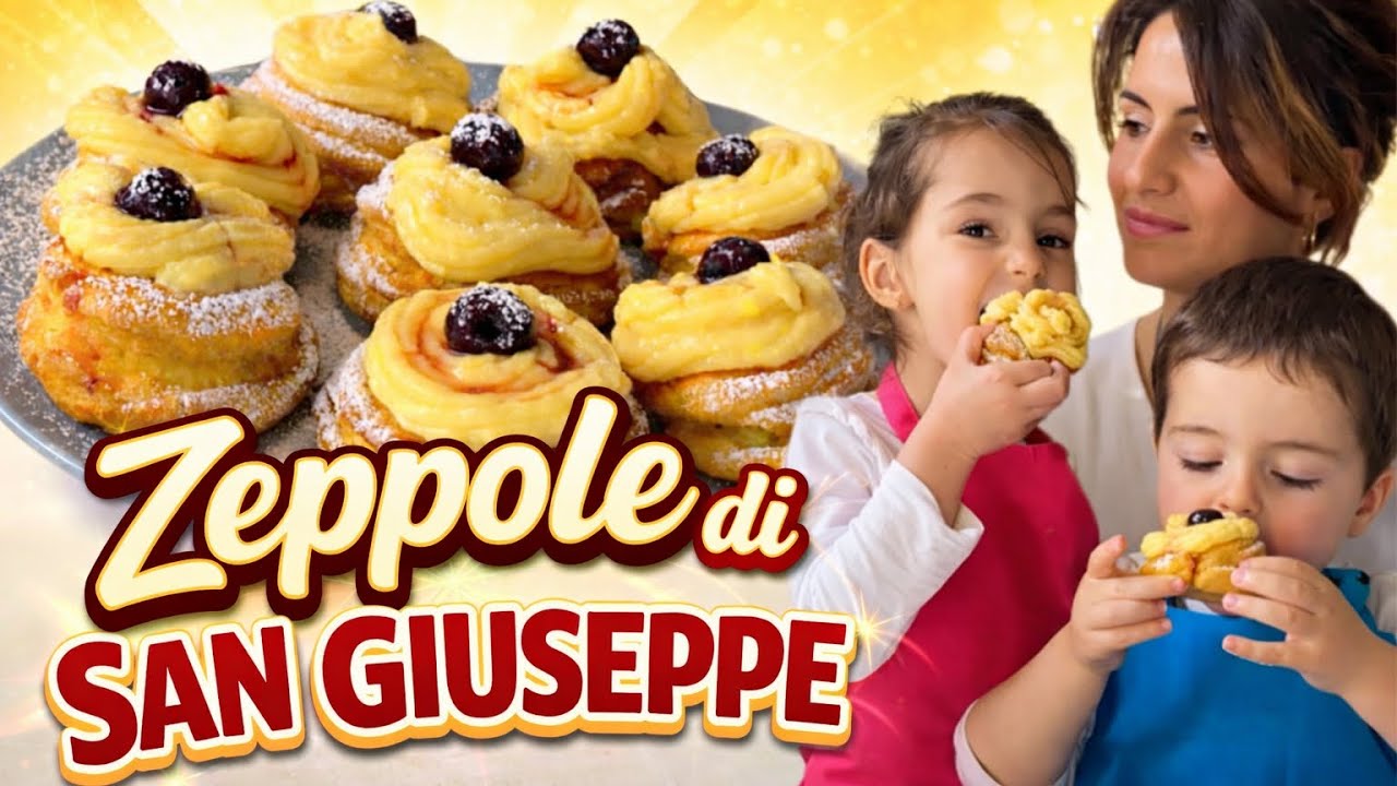 Zeppole di San Giuseppe Perfette 😍 Fritte SENZA UNTO con il Trucco della Doppia Cottura 