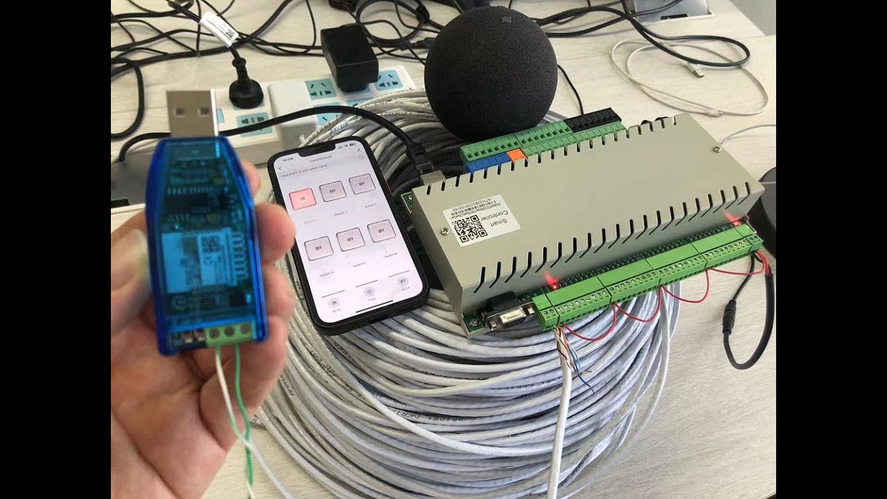 Обеспечьте работу платы реле RS485 с приложением Tuya с помощью адаптера KinCony Tuya V2