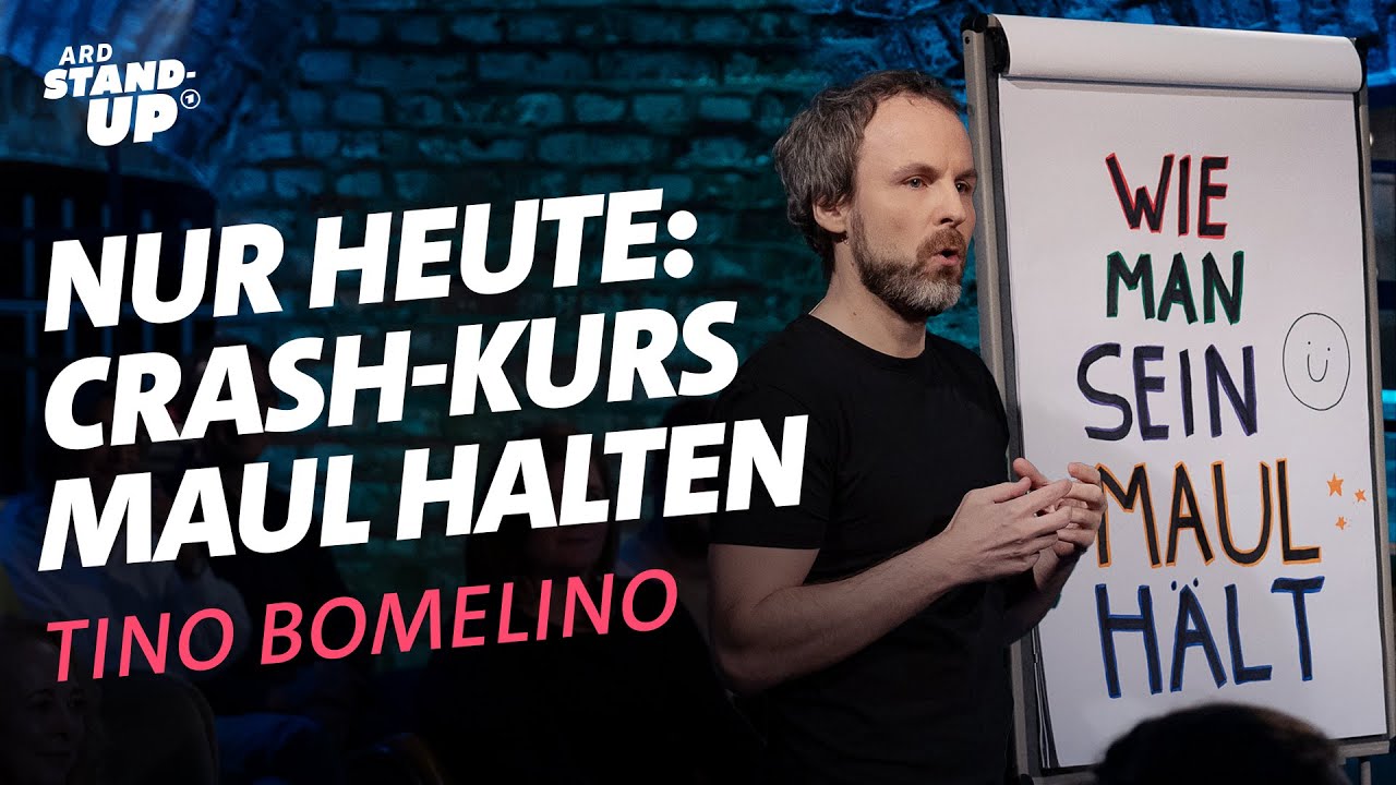 WM-Song für alle WMs & Wie man sein Maul hält – Tino Bomelino | Sträter