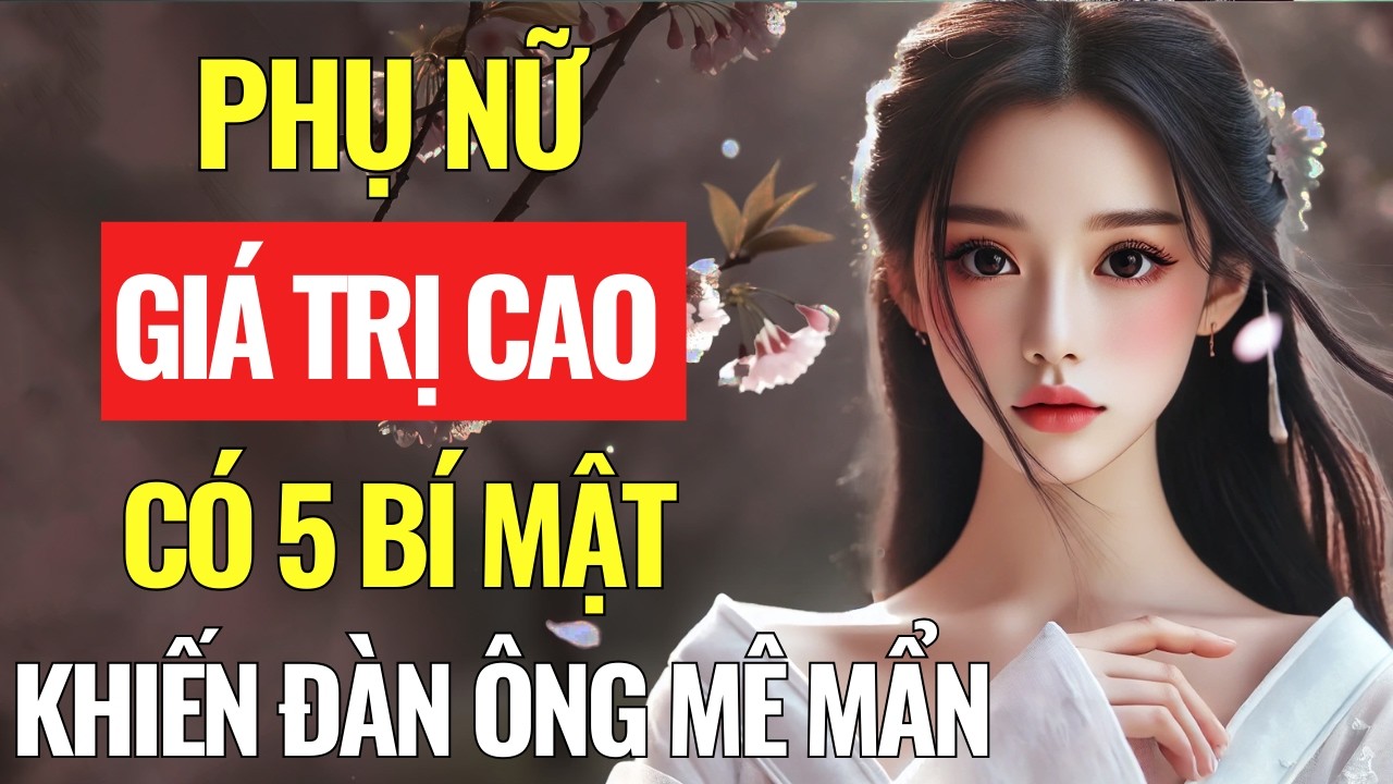 Phụ Nữ Giá Trị Cao Sở Hữu 5 Điều Này: Khiến Đàn Ông  Mê Mẩn,Muốn Giữ Bằng Mọi Giá | Góc Nhìn Trí Tuệ