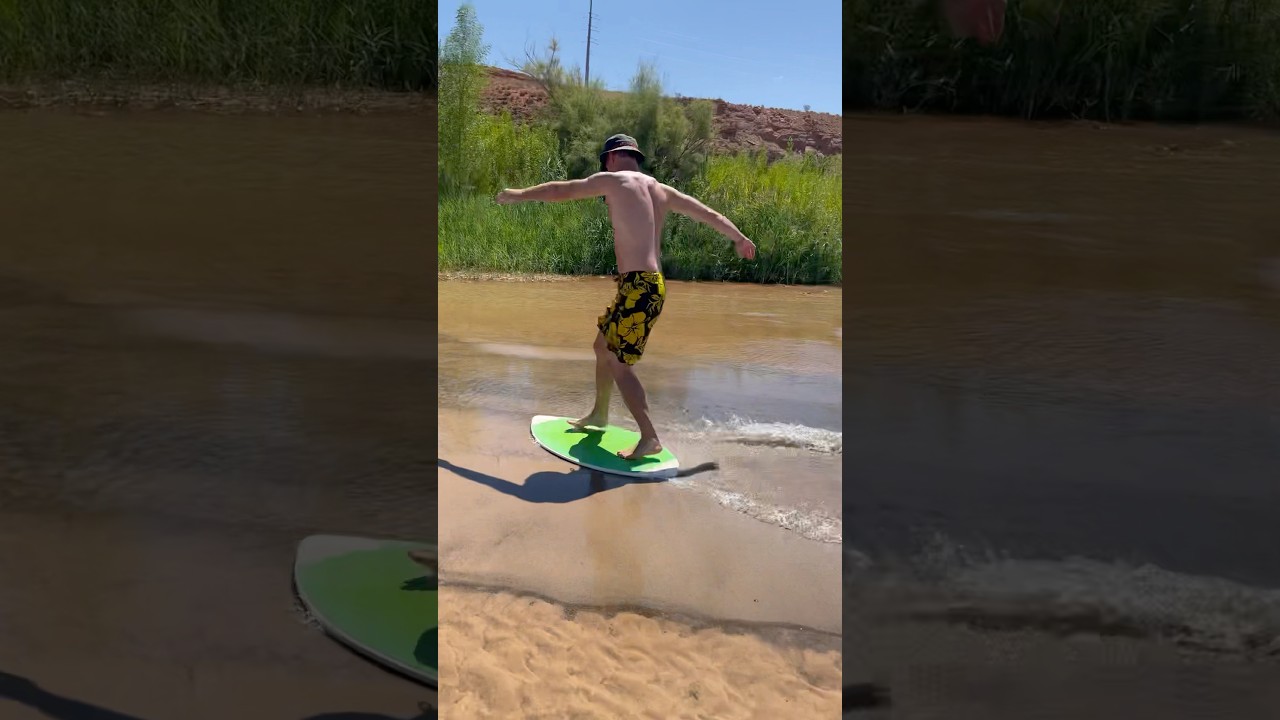 Skimboarding Trendsetter #flatlandskimboarding