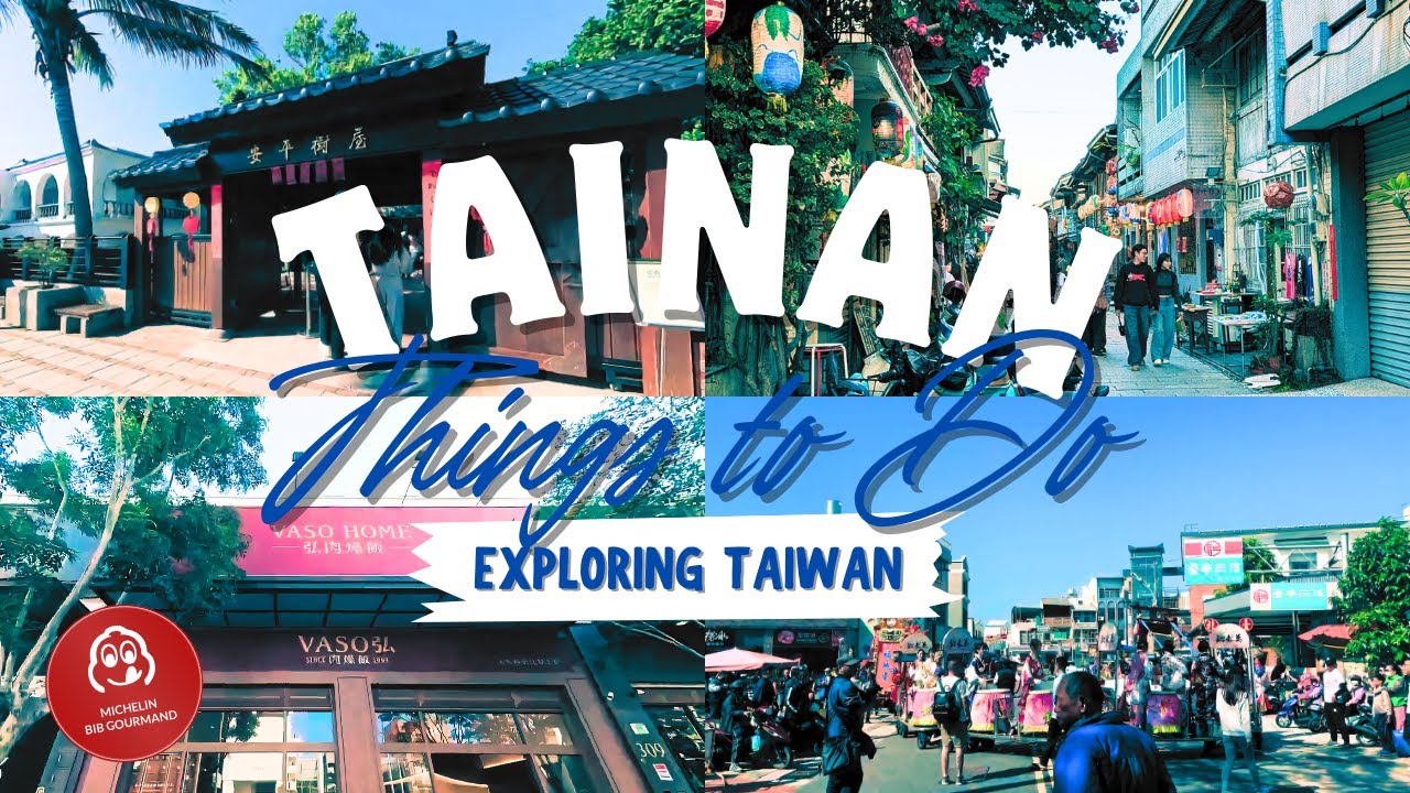 From Ancient Tree Houses to Michelin Eats! 🇹🇼 | Anping, Shennong Street & VASO Braised Pork Rice