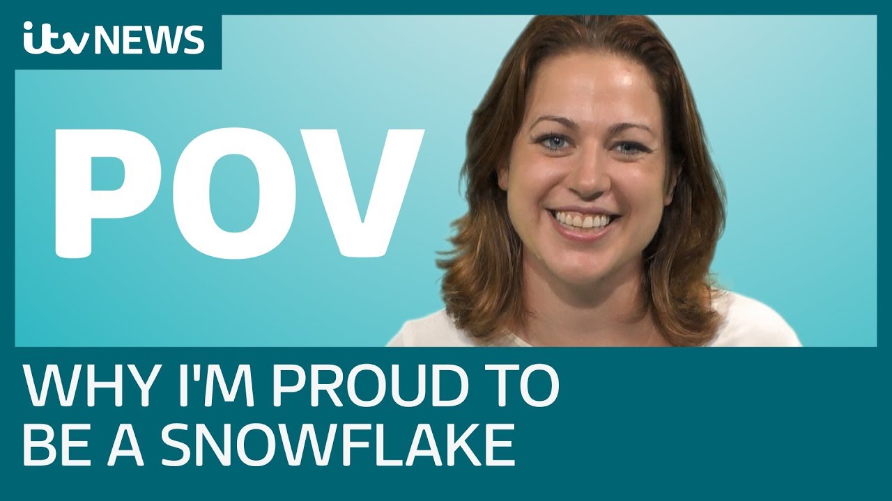 'Why I'm proud to be a millennial snowflake' | ITV News