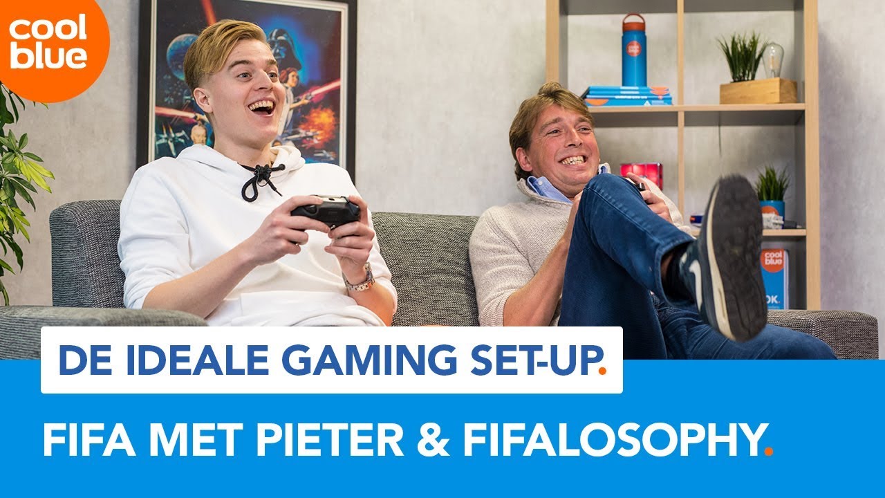 De ideale gaming set-up -  FIFA met Pieter en Fifalosophy