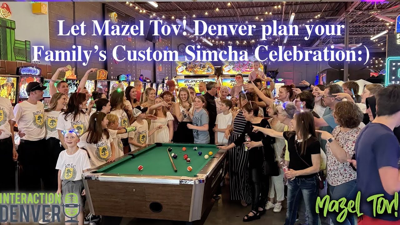 Mazel Tov Denver Bar Mitzvah Party Planner| Denver Bat Mitzvah Party Planner| What an awesome event!