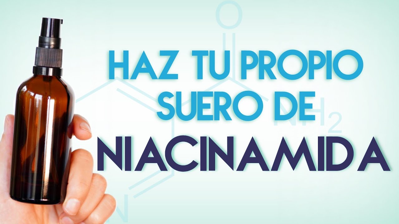 SUERO NIACINAMIDA Y ACIDO HIALURONICO. COMO HACERLO. DIY NIACINAMIDE SERUM ENGLISH SUBTITLES