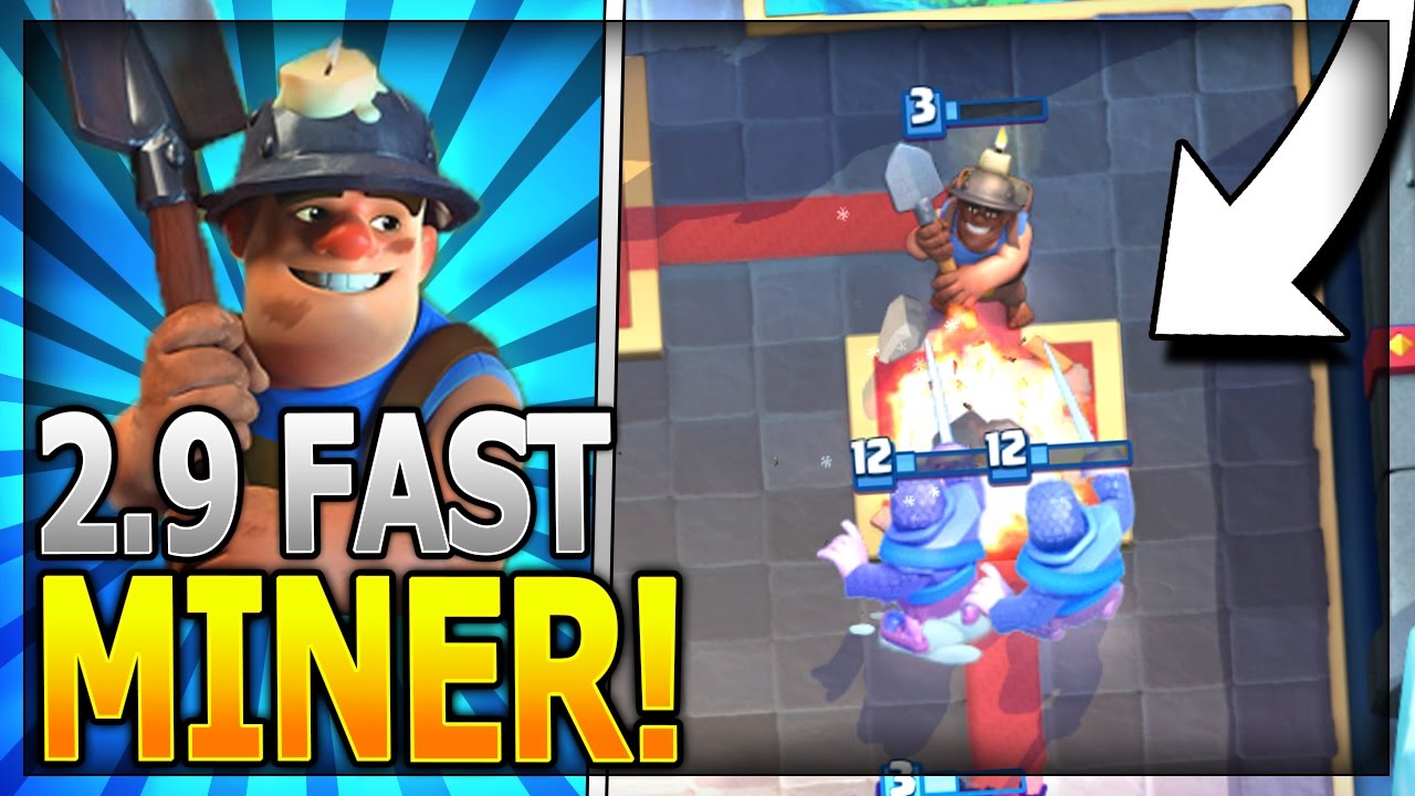 SUPER FAST CYCLE MINER CONTROL DECK!! NEW PERSONAL BEST - Legendary Arena 11 in Clash Royale
