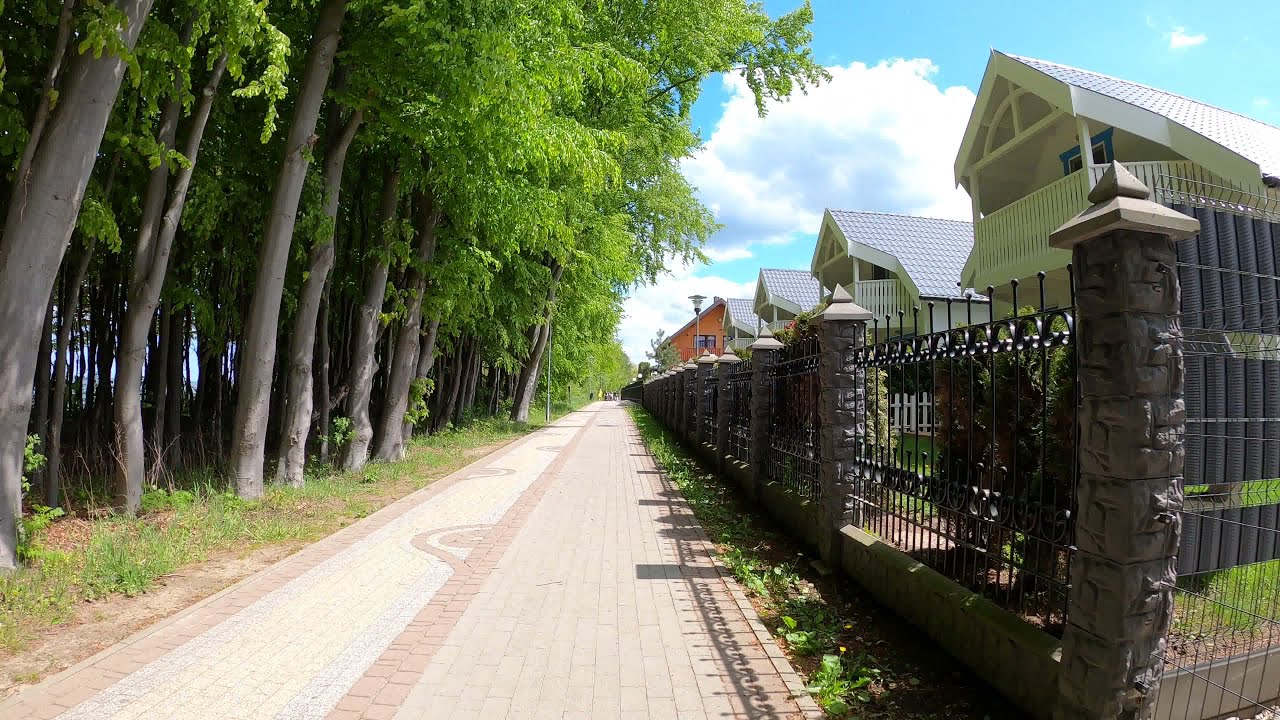2021-05-24 Z Kołobrzegu do Gąsek w 10 minut na rowerze. 4K