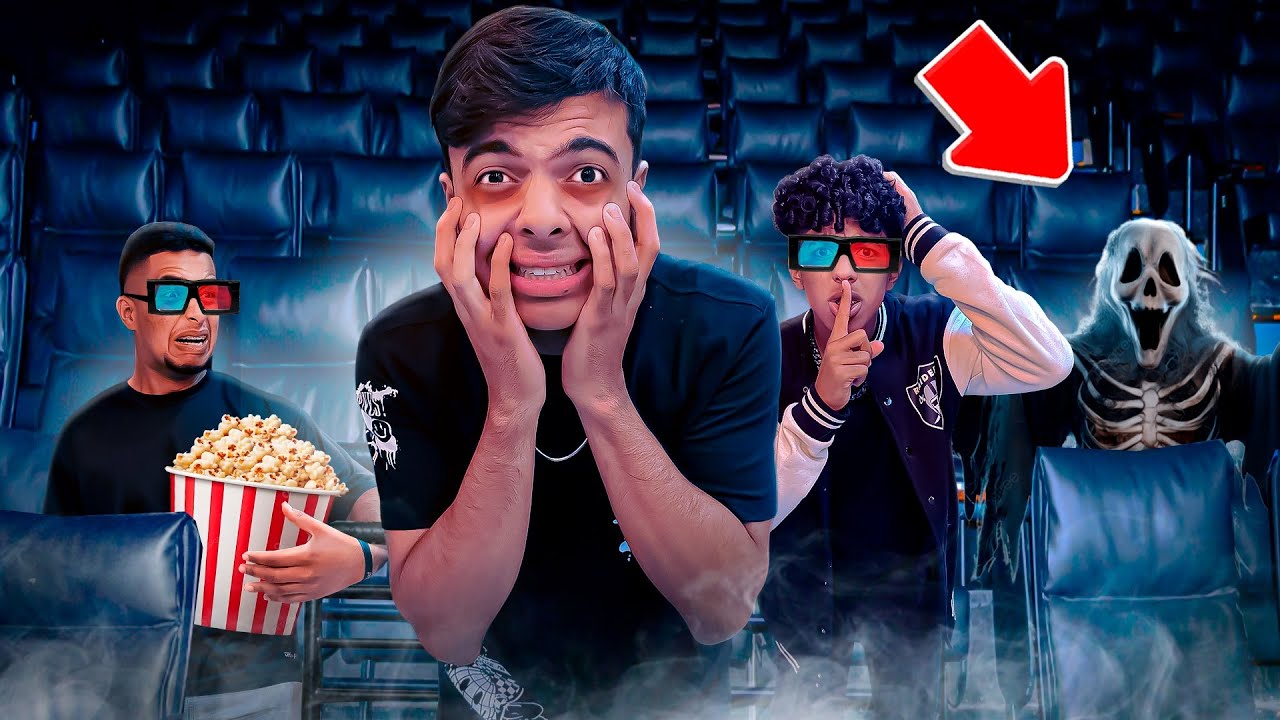 INVADIMOS O CINEMA E PASSAMOS A NOITE TODA! *era mal assombrado?