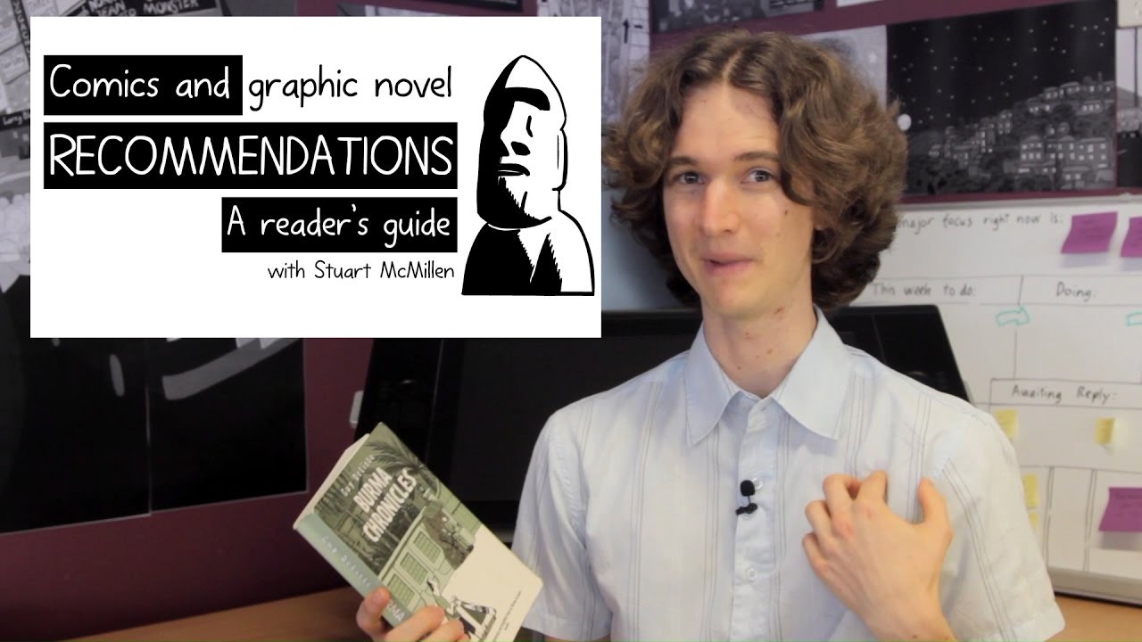 Comic and graphic novel recommendations: a reader's guide - with Stuart McMillen