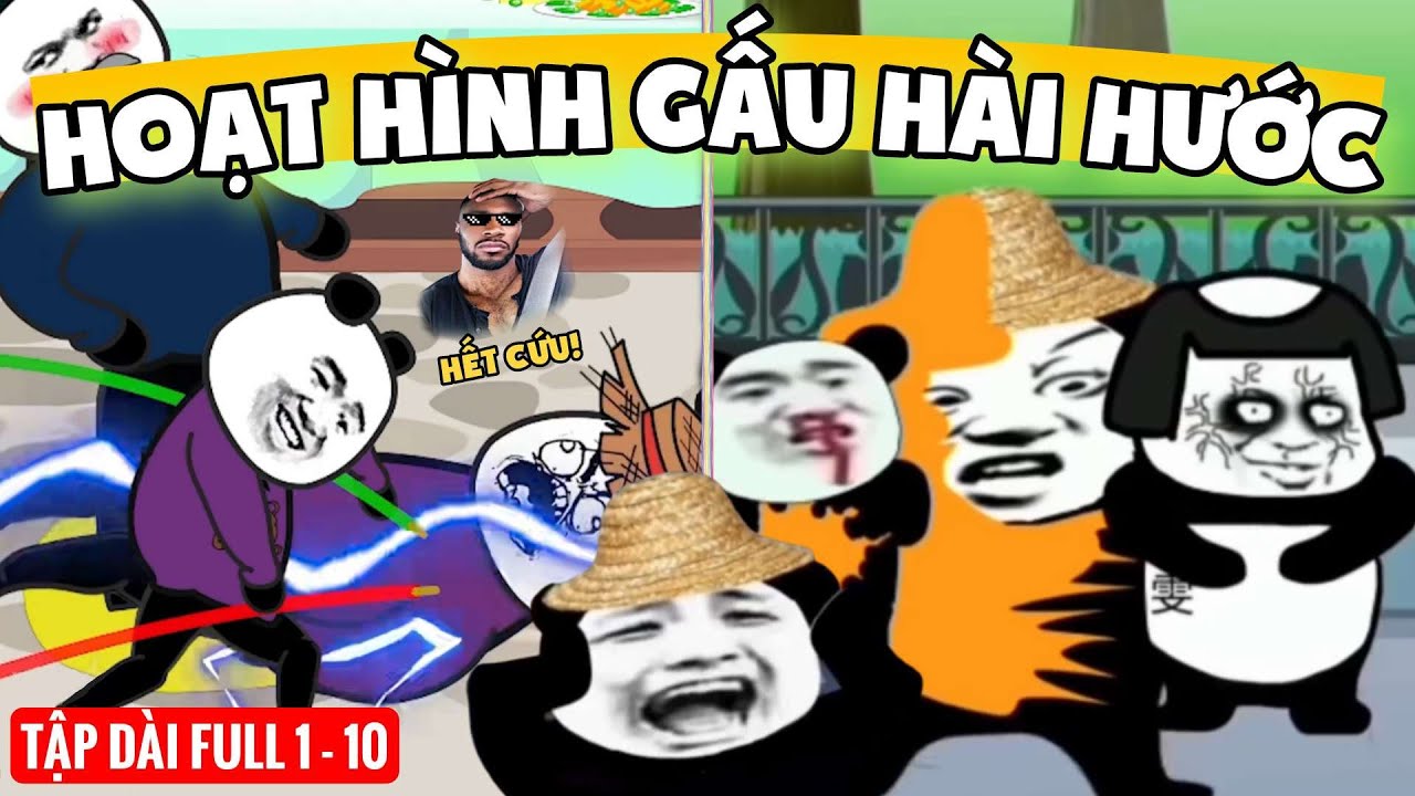 GẤU HÀI HƯỚC - TẬP DÀI: Báo Hiếu, Tình Anh Em, Ngày Hội Tiêu Chảy | Tổng Hợp Gấu Hài Hước Phần 4