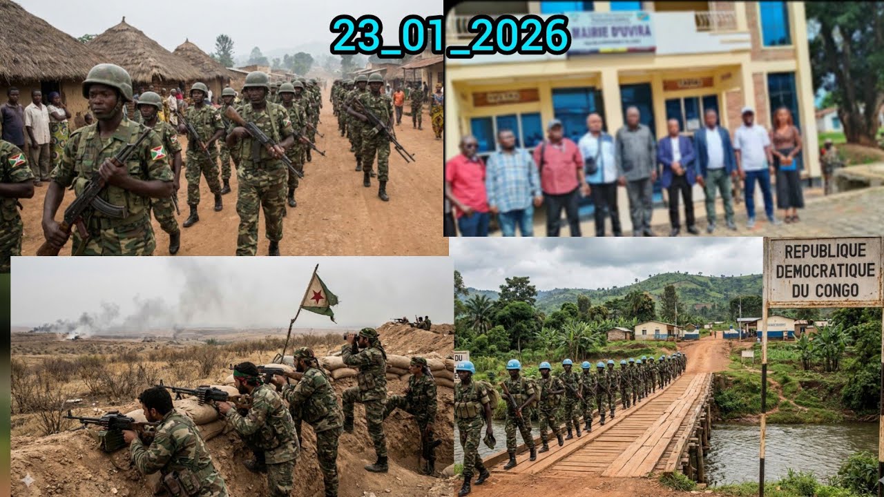 23_01 HABARI ZA KWELI ASUBUI YA LEO KUTOKA KWENYE UWANJA WA VITA MASHARIKI MWA CONGO FAHAMU MENGI HP