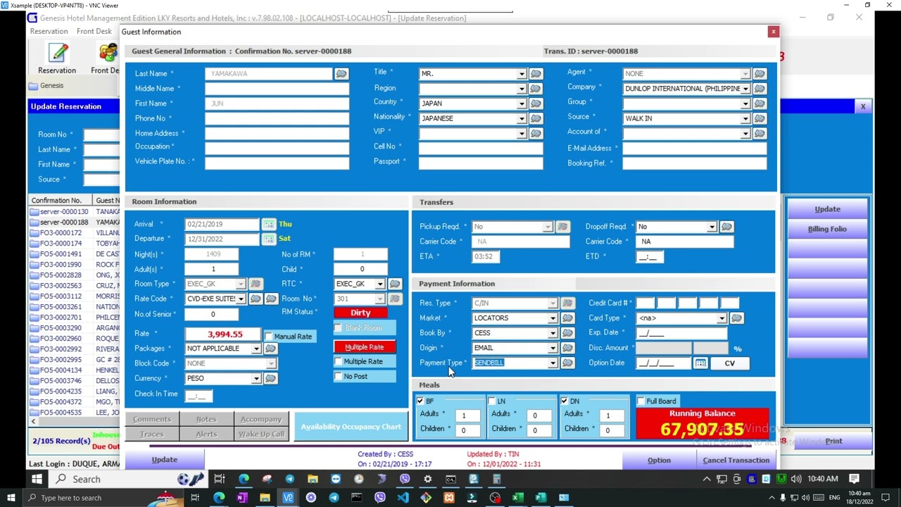 Gatesoft AI Solution | HMS Setup: Booking References 1.2