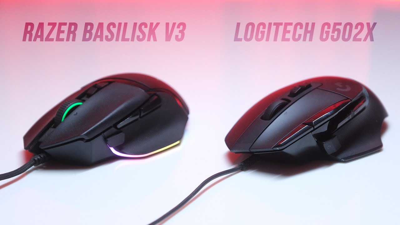 Logitech G502x против Razer Basilisk V3: НЕЛЕГКИЙ выбор!