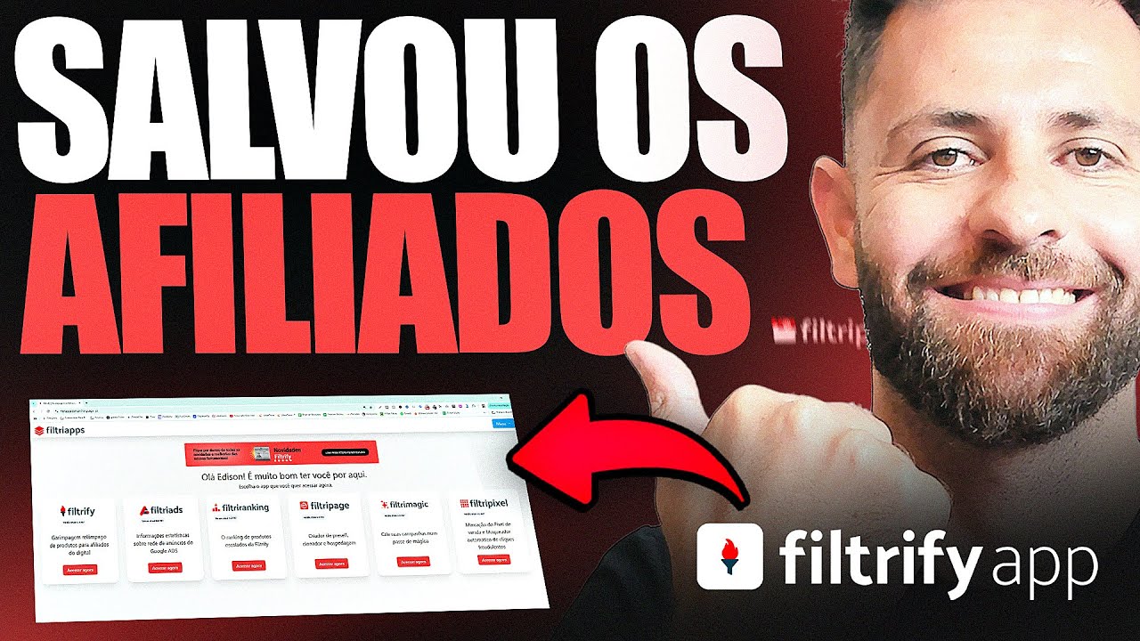 FILTRIPACK Como Usar🚀 A Filtriapps Reuniu Todas as Ferramentas que o Afiliado Precisa Num S&oacute; Lugar 😮
