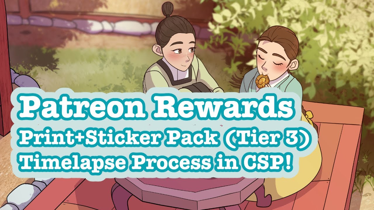Making Patreon Rewards (art for my Webcomic!)
