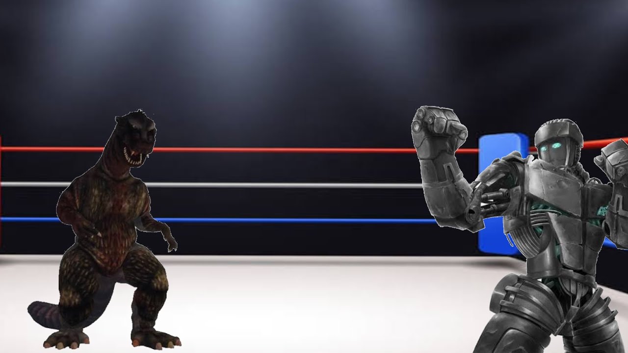 Suitborn en real steel :D #realsteelworldrobotboxing #godzilla #gameplay #suitborn #kaiju #gaming 