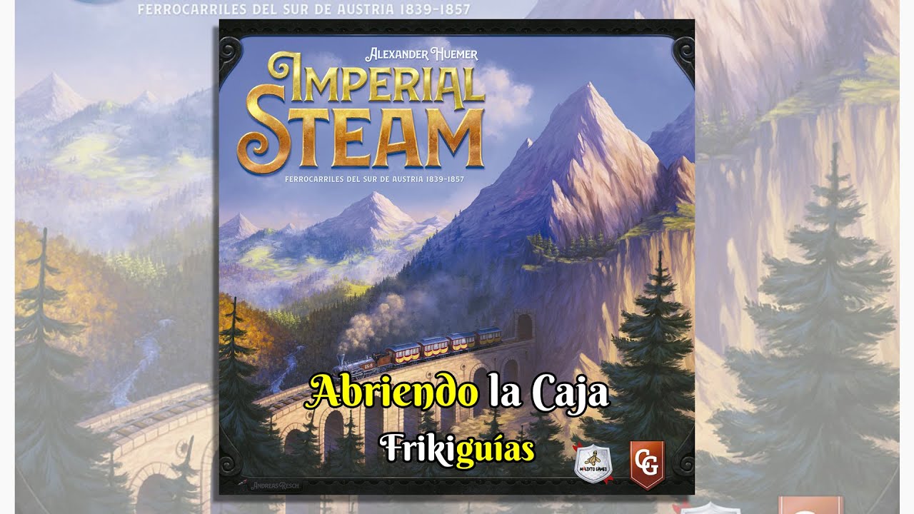 Imperial Steam - Maldito Games - Abriendo la Caja